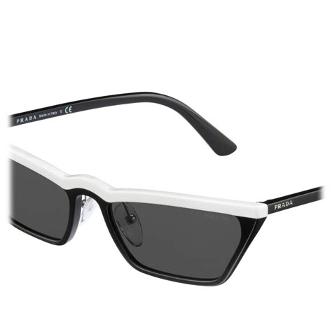 occhiali prada bianchi e neri|Occhiali Prada Eyewear Collection Lenti Nero Polarizzato .